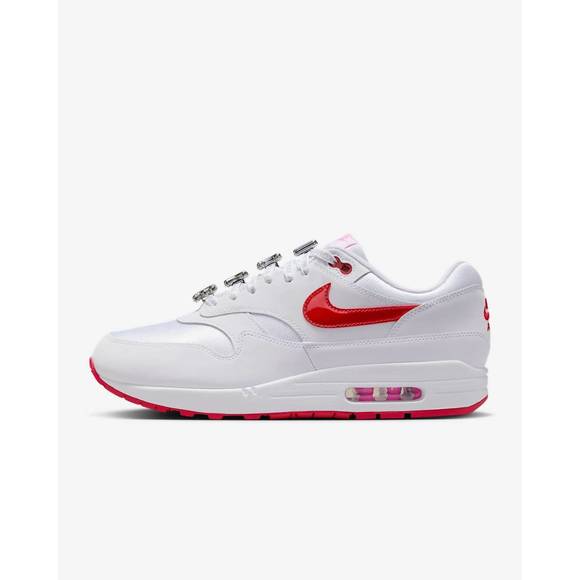 nike air max 1 jewel white red